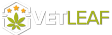 The Vet Leaf logo, symbolizing top-tier cannabis and marijuana delivery excellence in Sacramento.