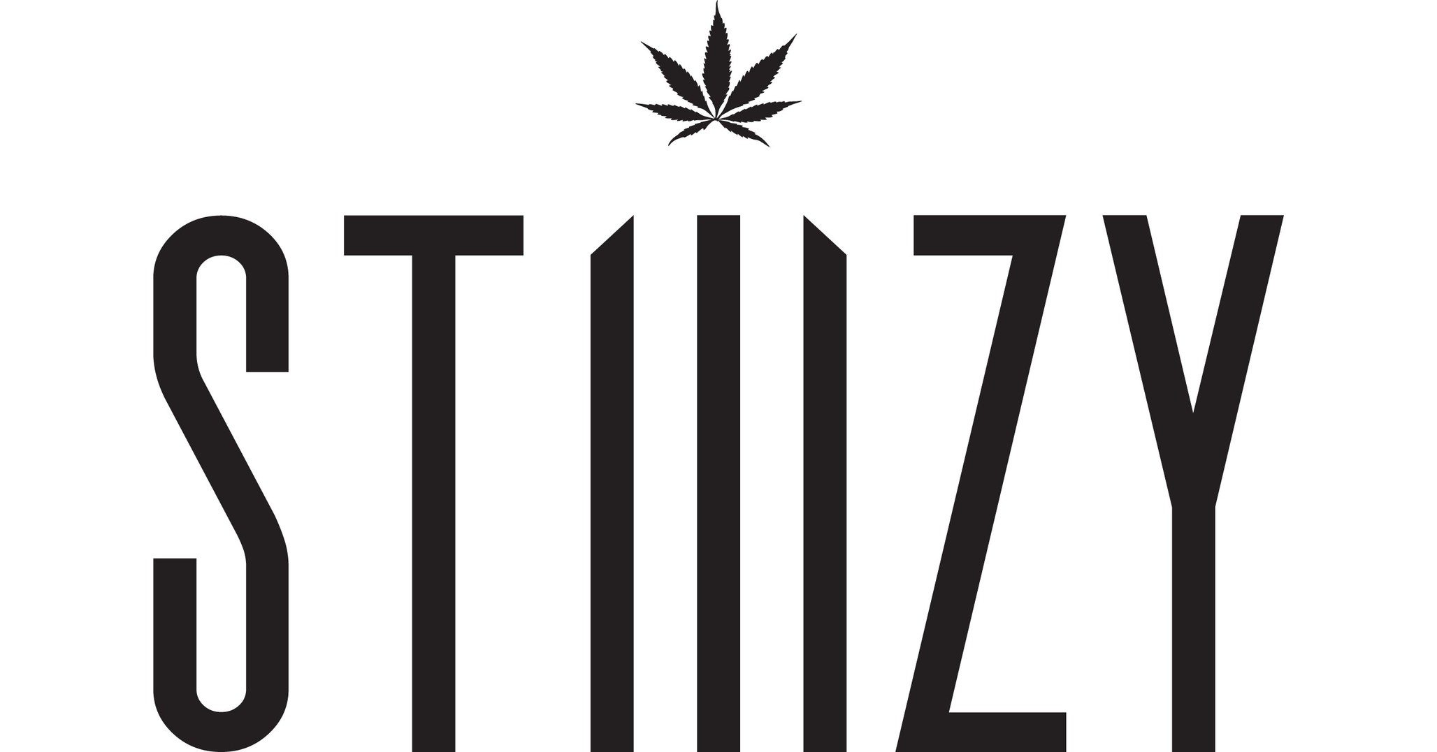 STIIIZY's bold logo, capturing the essence of their innovative and sleek cannabis products.