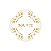 Source Cannabis logo with a gold emblem, representing premium farm-to-bowl cannabis products.